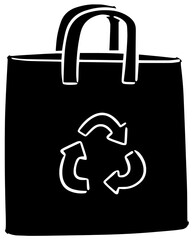 trash illustration garbage silhouette waste logo world icon rubbish outline recycle plastic bin environment ecology recycling dump container disposal shape for vector graphic background