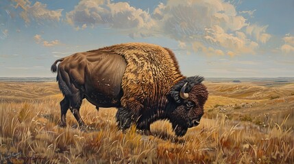 Bison in the Wild