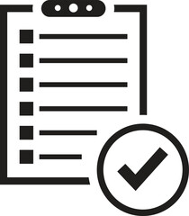 Checklist icon transparent background