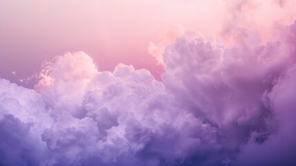 Purple and Pink Clouds