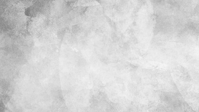 Black and white watercolor stop motion animated for opening and closing tranasition with noise effect, grunge, grain, abstract background texture for vintage style 4K HD