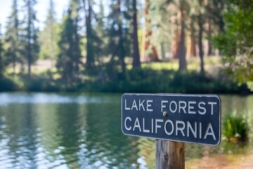 Fototapeta premium Lake Forest California, Lake Forest, California, Lake Forest CA, LF CA