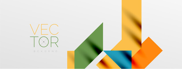 Minimal composition abstract lines and triangles background. Vector Illustration For Wallpaper, Banner, Background, Card, Book Illustration, landing page