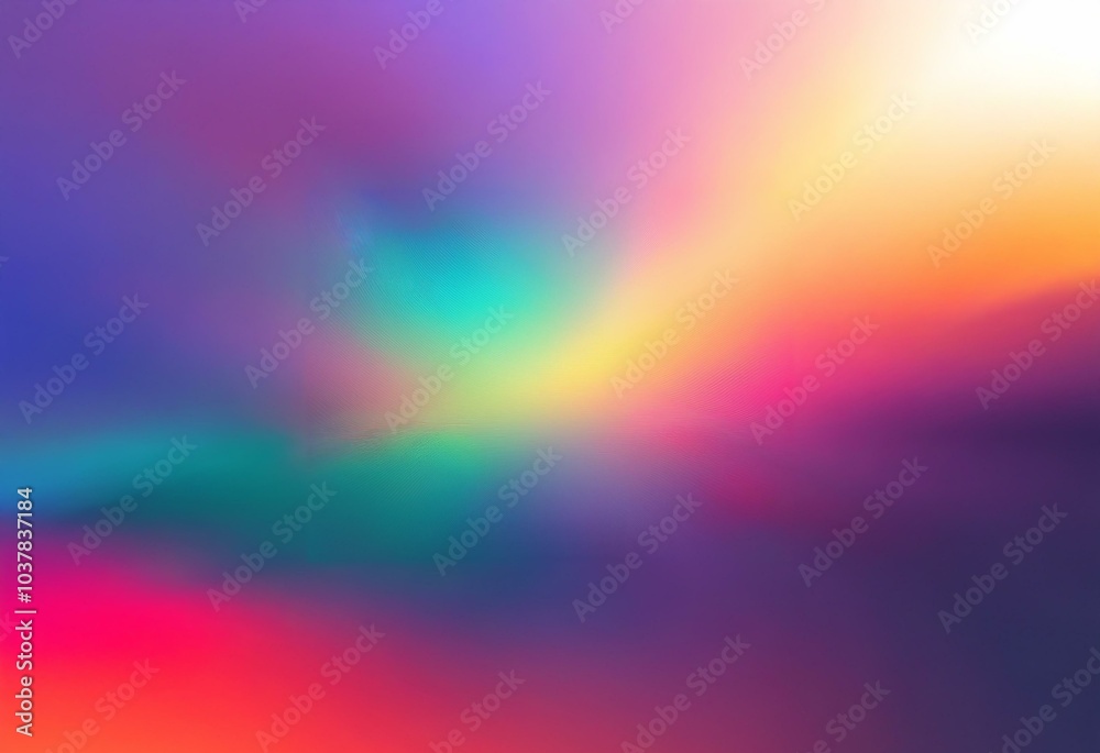 Fototapete abstract gradient background featuring vibrant colors with a soft focus and blur.