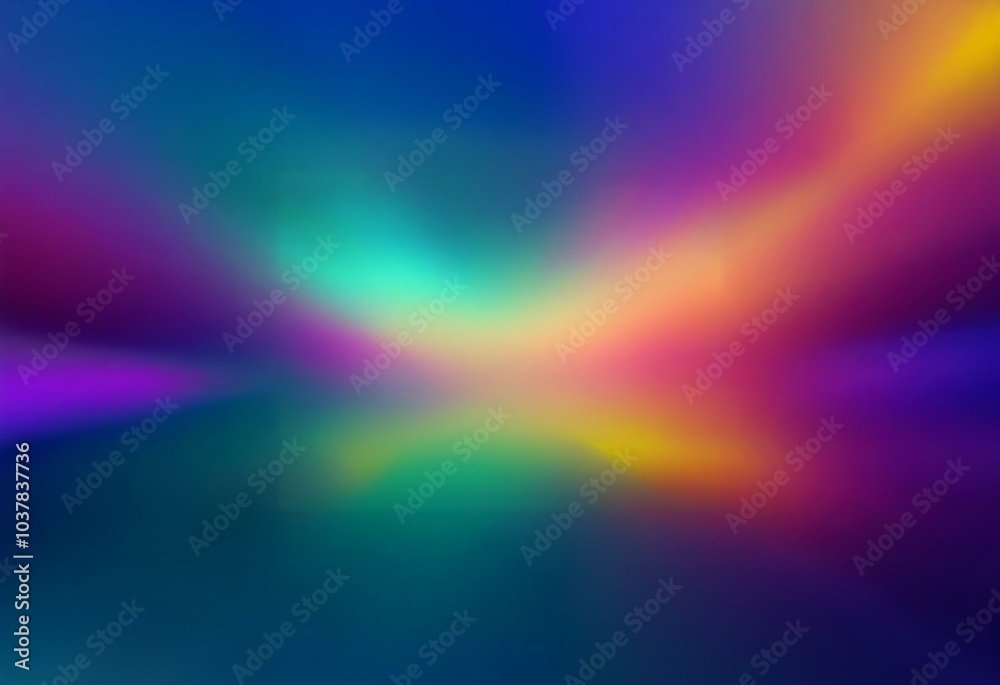 Poster abstract blur background with vibrant colors.