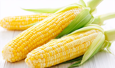 corn on the cob-generative ai