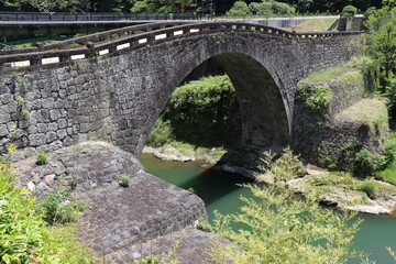 Fototapeta premium 熊本の石橋 霊台橋 