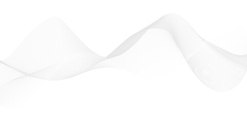 Abstract glowing wave lines on dark blue background. Dynamic wave pattern. Modern flowing wavy lines. Futuristic technology concept. Suit for banner, poster,