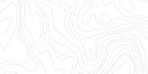 Black on white contours vector topography stylized height of the lines. The concept of a conditional geography scheme and the terrain path. Ultra wide