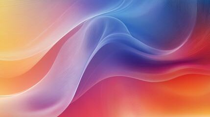 Obraz premium Abstract Background Design with Dynamic Colored Lines