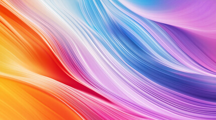 Fototapeta premium Abstract Flowing Colorful Wave Background