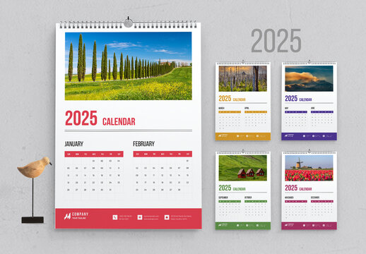 New Calender Design 2025