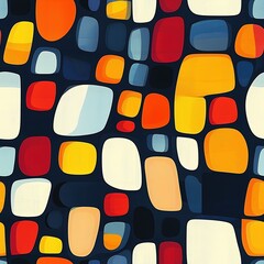 Irregular Thai Pattern in Colorful Grids