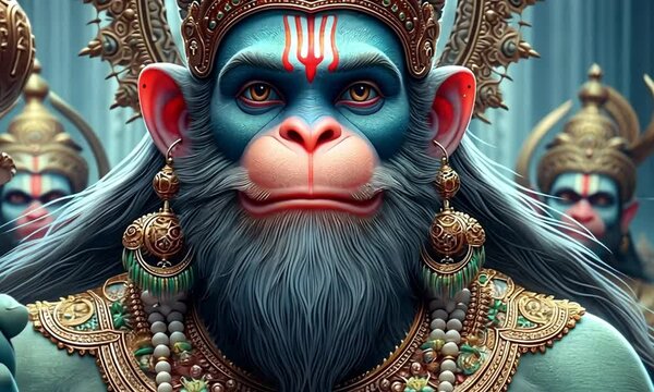 Majestic Lord Hanuman