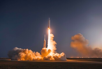 ロケットの打ち上げ