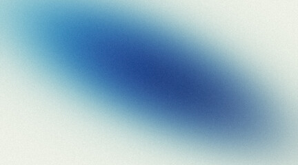 Blue retro color flow grainy gradient with white backdrop design, Abstract pastel colors Retro noisy texture.