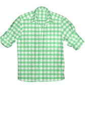 3D illustration summar season men shirt