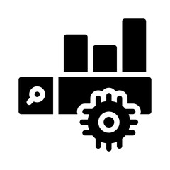 Icon Technology Search With Style Glyph