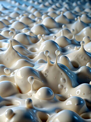 Fototapeta premium abstract liquid wave. food, pasta, texture, italian, abstract, white, pattern, meal, raw, group, cooking, mushroom, word