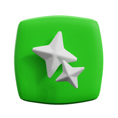 spark 3d rendered sign illustration