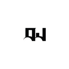 Obraz premium DJ monogram logo design letter text name symbol monochrome logotype alphabet character simple logo