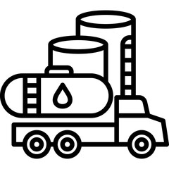Oil Shipment Icon