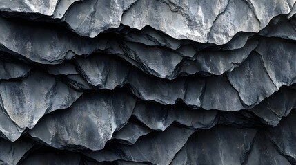 Fototapeta premium Abstract Dark Grey Rock Texture Background