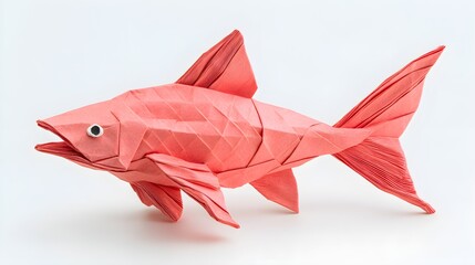 Origami Salmon Fish Paper Craft