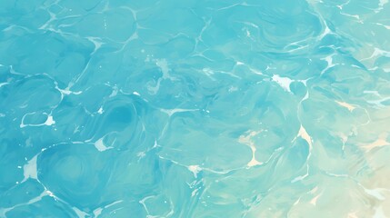 Fototapeta premium Abstract Blue Water Texture.