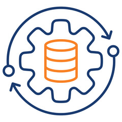 Data Processing  Icon Element For Design