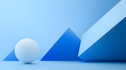 Abstract 3d rendering of a modern geometric background. Minimalistic design for poster, cover, branding, banner, placard