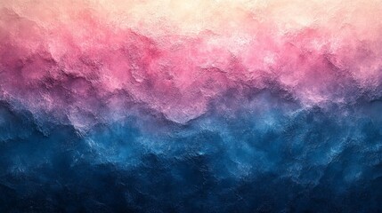 Fototapeta premium Abstract gradient background with textured surface blending pink and blue colors for creative projects artistic designs and modern digital artwork.. Generative AI