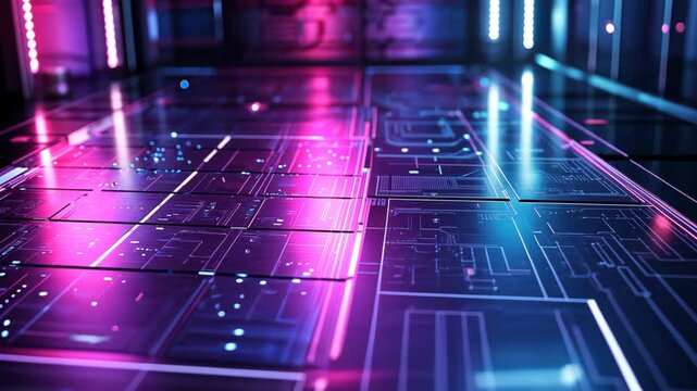  digital high technology idea for data mining concept