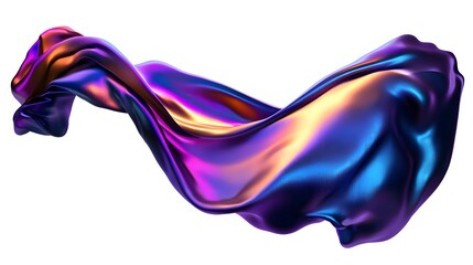 Obraz premium Abstract colorful shape, 3d render