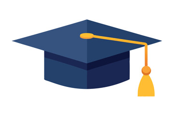  Graduation cap vector illustration.