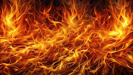 fire threads background with tongues of flame Forced Perspective