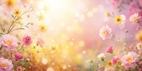 Obraz premium dreamy natural romantic background