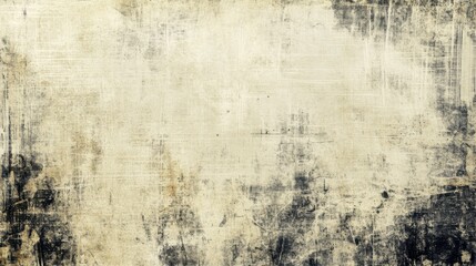 Obraz premium A captivating backdrop showcasing old, worn paper with a gritty, distressed texture. The scratched surface creates an intriguing vintage atmosphere, perfect for creative design. Generative AI