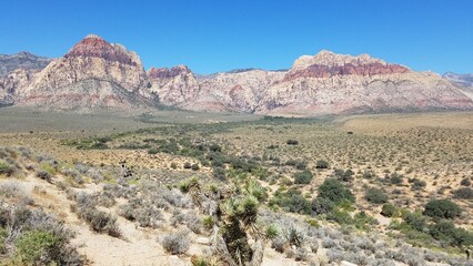 Geologic Layers, Scenic View at Red Rock Canyon Conservation Area, Las Vegas