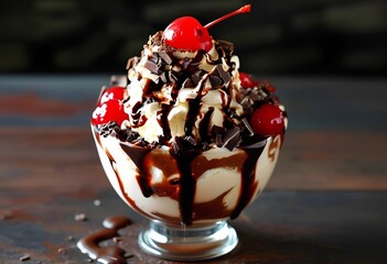 ice cream sundae