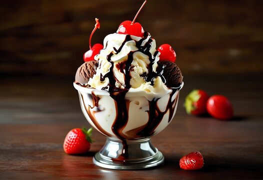 ice cream sundae