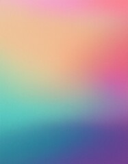 Obraz premium Horizontal gradient from yellow to pink to blue