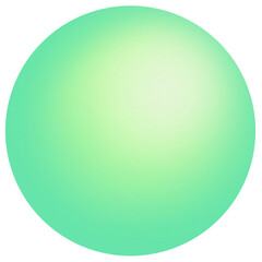 Lime green sphere 