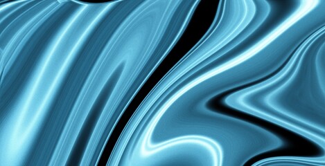 Abstract blue luxury waves marble liquid texture  design silk light backgrounds