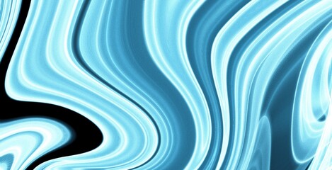 Abstract blue luxury waves marble liquid texture  design silk light backgrounds