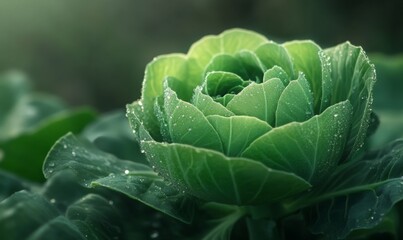 Fototapeta premium Cabbage plant