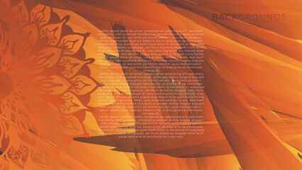 Abstract gradient mesh background color bright.