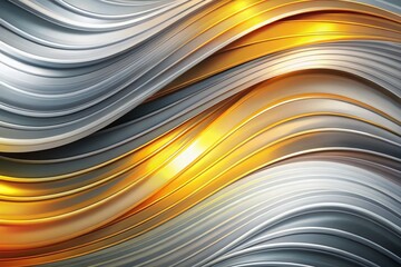 Stylish abstract background in white and grey with wavy elements, perfect for modern graphic and web applications,