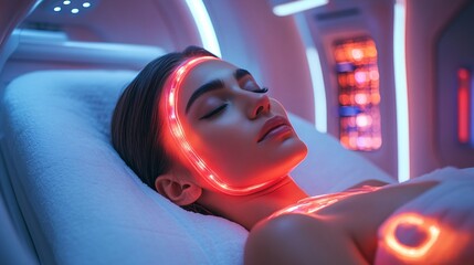 Modern Medical Room with Floating Technology