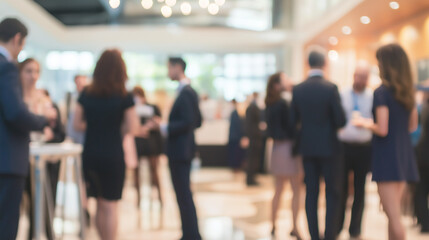 Networking Event Blurred Background, blur backdrop background